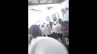 Prestation de la chorale le bon berger annexe la poudrière pendant le réveillon de Noël 