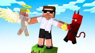 Surviving Good vs Evil One Block..