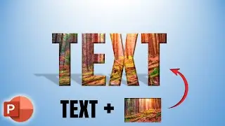 How to merge text and image in PowerPoint in Minutes