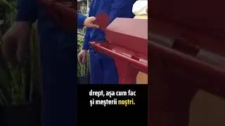 👉Montarea sortului de streasina - Montarea tiglei metalice pe acoperis
