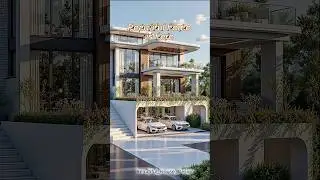 Striking Modernist Villa with Cantilevered Terraces #relax #housedesign #home #fyp #house #dreamhome