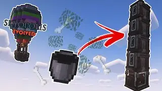 Skyopolis Evolved -  Automatic Crafting and  Pneumaticraft  - Minecraft 1.21.1 Modded Skyblock - Ep6