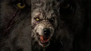 Wolf Howl4|#wolfsounds #relaxinwolf #wolfsong#wolf #scary#ai#aivideoshorts#shorts#shortsfeed#animals