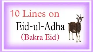 Eid-ul-Adha (Bakra Eid) Essay in English .