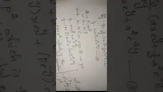 Partial Differential Equations of first order