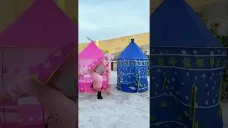 الخيمة الزراق والزهرية 😱 ايش فيهم !!!