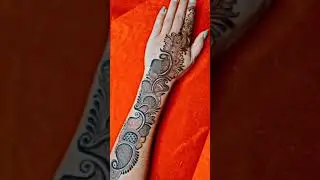 😊#easy mehandi design 😊 basic mehandi design 😊