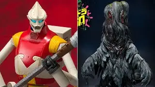 A LOOK AT: SH MonsterArts &ndash; Jet Jaguar from Singular Point and Hedorah by Tamashii Nations REVEAL