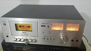 Vintage AKAI CS-702D Cassette Tape Deck from 1977