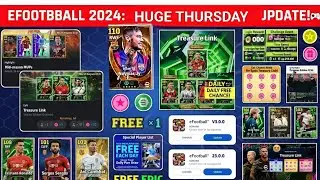 UPDATE TOMORROW! 😱 Thursday Update Leaks | Treasure Link Part 2 + POTW | FREE Epic | eFootball 2026