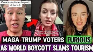 MAGA Voters FURIOUS as World Travel Boycott Slams U.S. Tourism