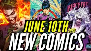 NEW COMIC BOOKS RELEASING JUNE 10th 2020 MARVEL & DC COMICS PREVIEW COMING OUT THIS WEEKS PICKS