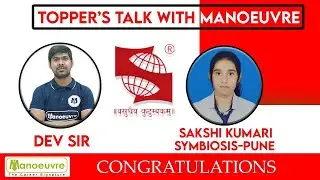 NPAT (NMIMS) - Topper's Talk With Manoeuvre - KHUSHI BANSAL - MUMBAI CAMPUS