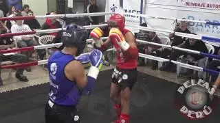 Denilson Livia vs Javier Saldivar. Liga Peruana de MT. F14 vs Moving Zen Cuzco.