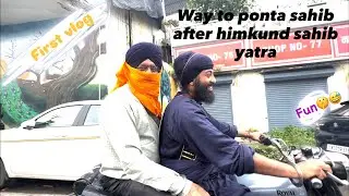 Way to ponta sahib after himkund sahib yatra (fun)