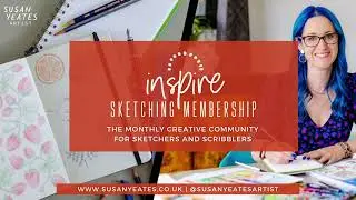 Inspire Sketching Membership - The Creative Community for Sketchers and Scribblers (TRAILER)