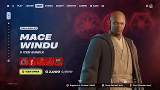 *NEW* Mace Windu skin + Snowblazer skin (5/9/25)