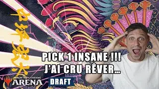 Pick 1 INSANE !!! J&rsquo;ai cru r&ecirc;ver&hellip; | Final Fantasy Premier Draft | MTG Arena