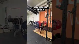 Week 3 day 1 and 20kg below my best. #gym #compprep #powerlifter #fyp #squat