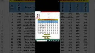 Insert Border 📈 by Shortcut in Excel Sheet #shorts #youtubeshorts #youtube #trending #education