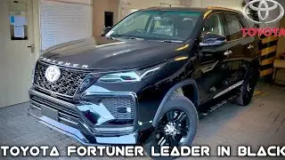New Toyota Fortuner Leader 2026 In Black Colour with Toyota Genuine Leader Kit and Accessories ❣️💯