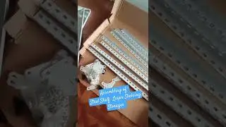 Assemble of metal shelves #shortsvideo  #viral #shopee #cabinet