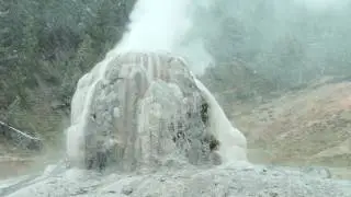 Lone Star Geyser - Yellowstone National Park