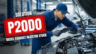 КАК ИСПРАВИТЬ ОШИБКУ P20D0 OBD II - ЗАСТРЯВШАЯ ФОРСУНКА ВЫПУСКА ДИЗЕЛЬНОГО ТОПЛИВА