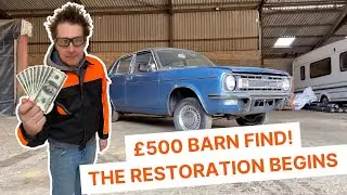 Находка в заброшенном сарае: реставрация Morris Marina Special | Часть 1