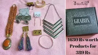 March Grabox 2018 | Jewelry Subscription@389 | Unboxing and Review