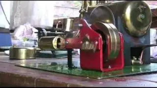 Bowman M101 Toy Steam Engine On Gas And Live Steam.