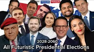 All Futuristic Presidential Elections (2028-2060)