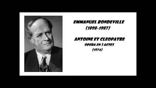 Bondeville Antoine et cleopatre