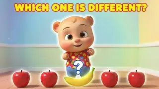 Which One Is Different? 🧩 | Chiku&rsquo;s Puzzle Game for Kids | BABYBEATS