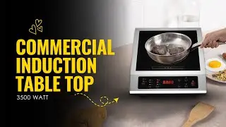 Commercial Induction 3500W | Powerful Induction Cooker for Hotels, Cafes & Kitchens | Blendart India