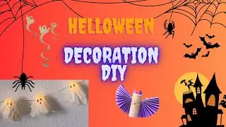 DIY Halloween 👻 Room Decor | Creepy Yet Cool Ideas 💡#helloween #diy 