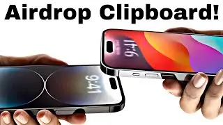How to Share Clipboard using Airdrop?
