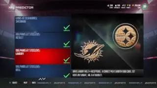 MUT 17 - NFL Predictions