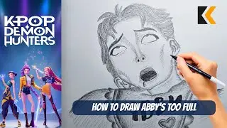 Let&rsquo;s Sketch It! How to Draw Abby's too Full - Kpop Demon Hunters