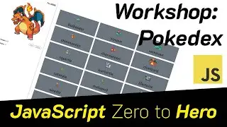 JavaScript zero to hero : Workshop Pokedex
