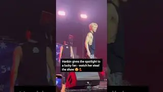 hanbin called fan on stage now its her stage 🤩 #hanbin #bi #id #kimhanbin #kpop #shortvideo #shorts