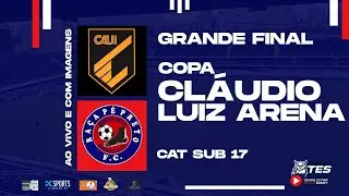 COPA CL&Aacute;UDIO LUIZ ARENA - FINAL SUB 17 - CAUI X RA&Ccedil;A P&Eacute; PRETO - AO VIVO