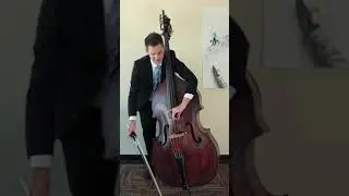 High Position Pinch/Pull Fingering technique on the Double Bass (Upright Bass)