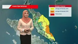 MET MALAYSIA - Laporan Cuaca 28 Disember 2025 (Pagi)
