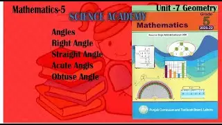 math class 5th snc ch 7 geometry ptb,Science academy,ptb new syllabus 2021 math class 5th