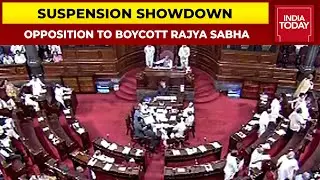 Opposition Likely To Boycott Rajya Sabha If Suspension Not Revoked, Says No Question Of Apology