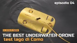 4K | Trailer - Test Gladius mini Lago di Como con Mattia Antonelli - Drone Subacqueo