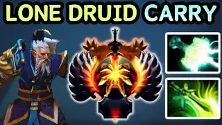 🔥 LONE DRUID CARRY HUMAN BUILD GOES CRAZY | DOTA 2 GAMEPLAY 🔥