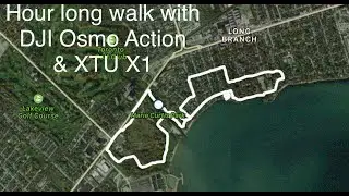 1 Hour Walk with DJI Osmo and XTU X1   HD 1080p