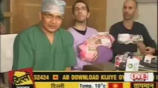 Gay Couple Becomes Parent of Twin Babies by Surrogacy - AajTak News Channel Covered a News on This
